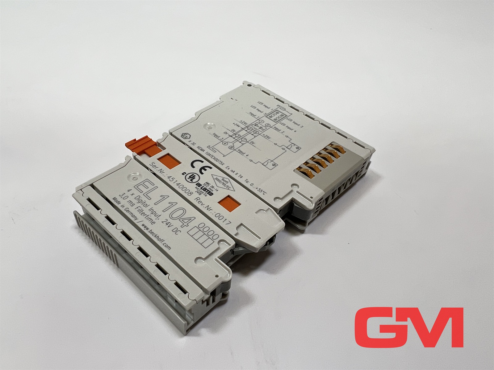 Morsetto Beckhoff EL2008 EtherCAT Uscita Digitale 8 Canali - Usato Funzionante