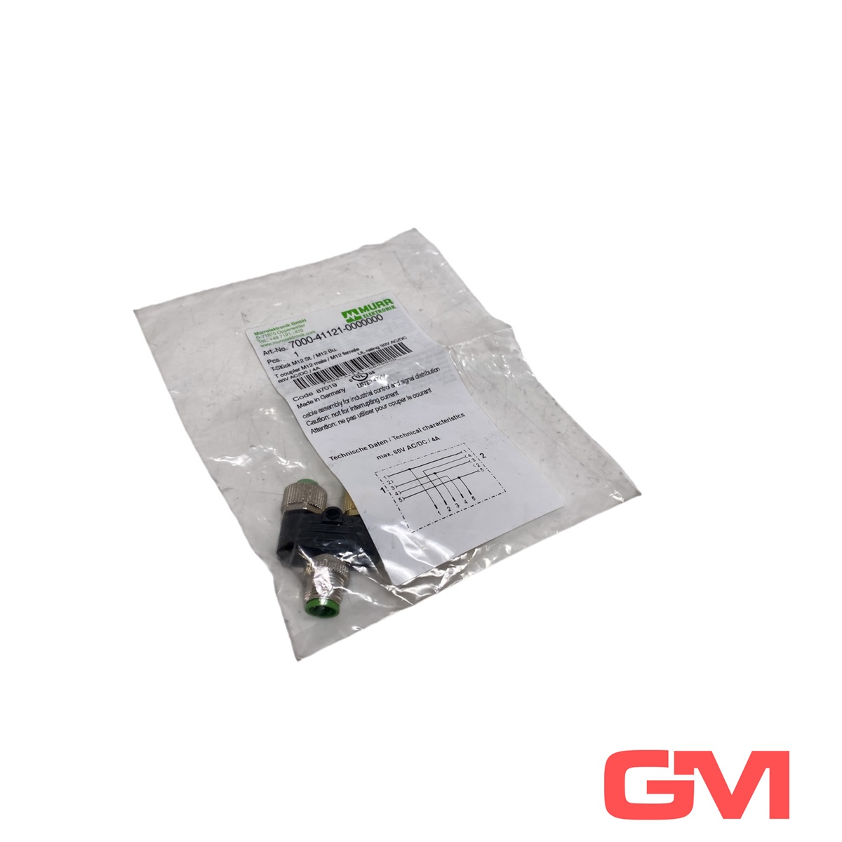 7000-41121-0000000 Murrelektronik, Connectors & Plugs