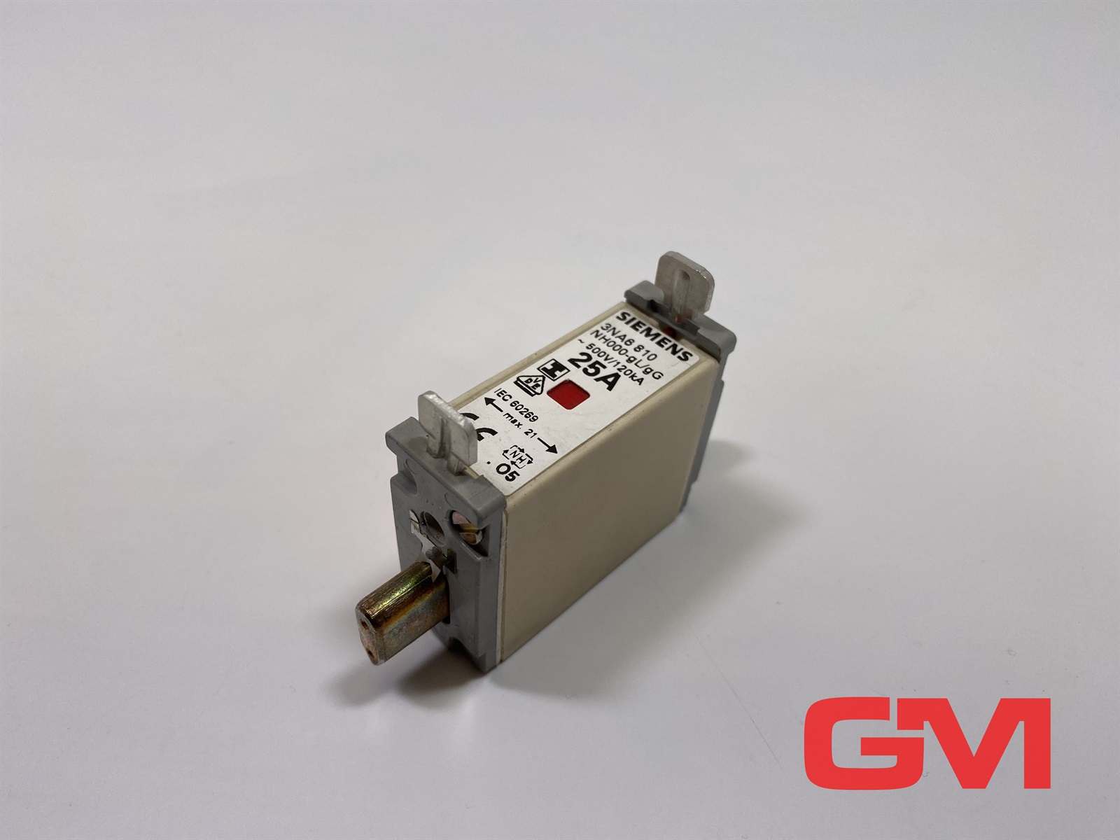 Siemens Fusibile NH LV HRC - Taglia 00 25A 500V AC - Con Indicatore Di Funzionamento