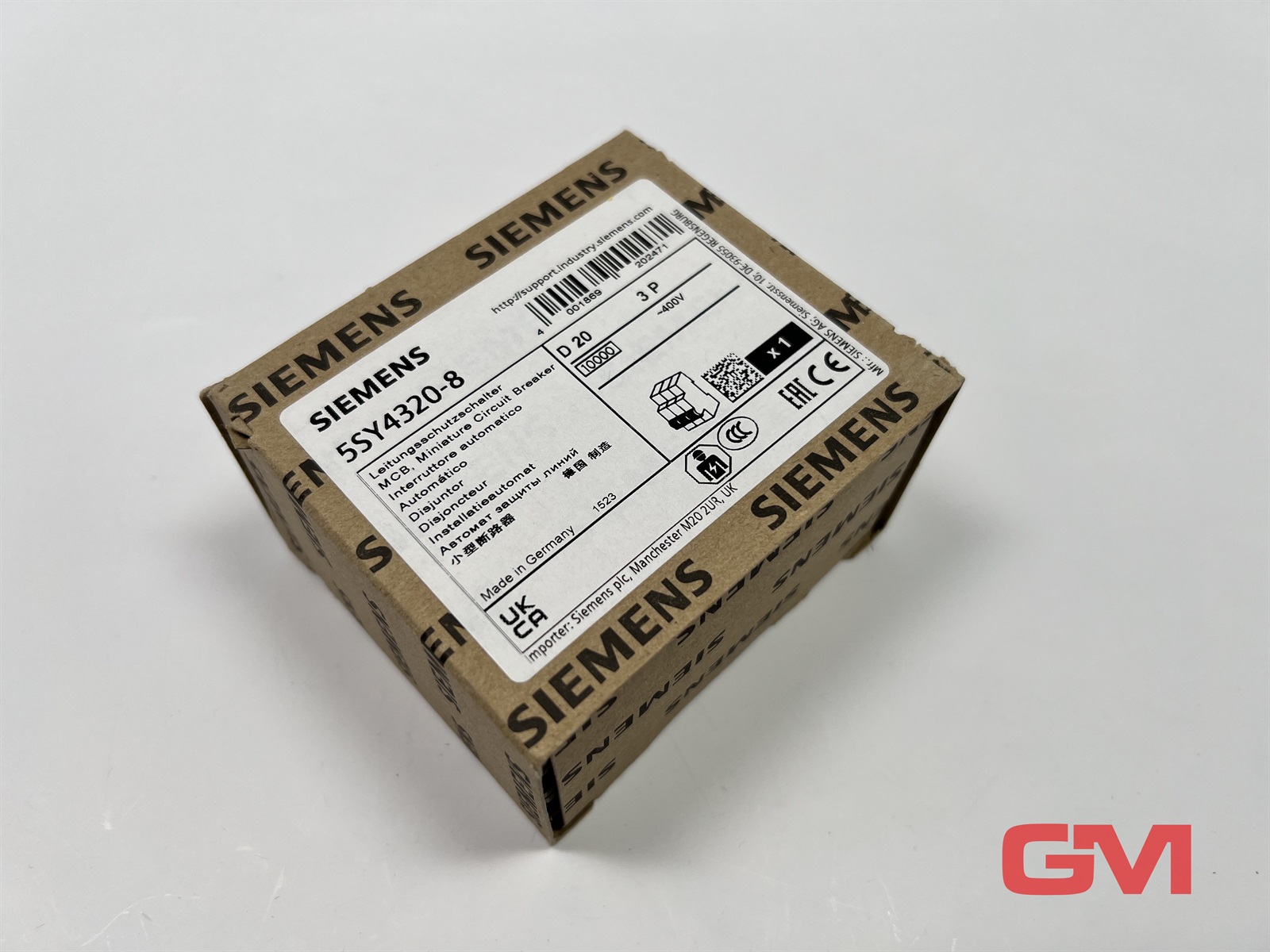 5SY4320-8 Siemens, Circuit Breakers & Fuses