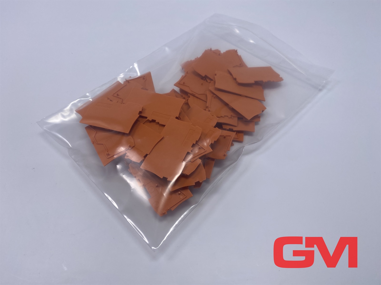 Wago 2004-1292 End and intermediate plate; 1 mm thick; orange — Terminal Blocks