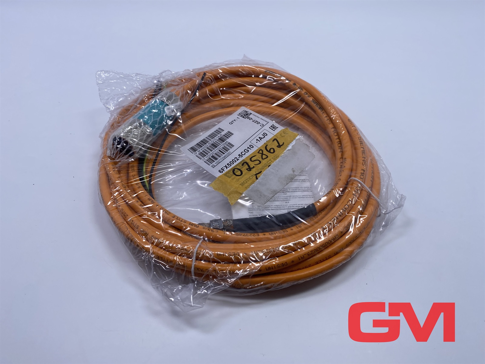 Siemens 6FX5002-5CG10-1AJ0 MC500 Preassembled Power Cable, 8M — General Accessories