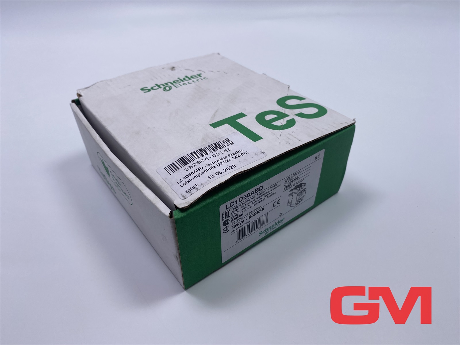 LC1D50ABD Schneider Electric, Contactores y relés