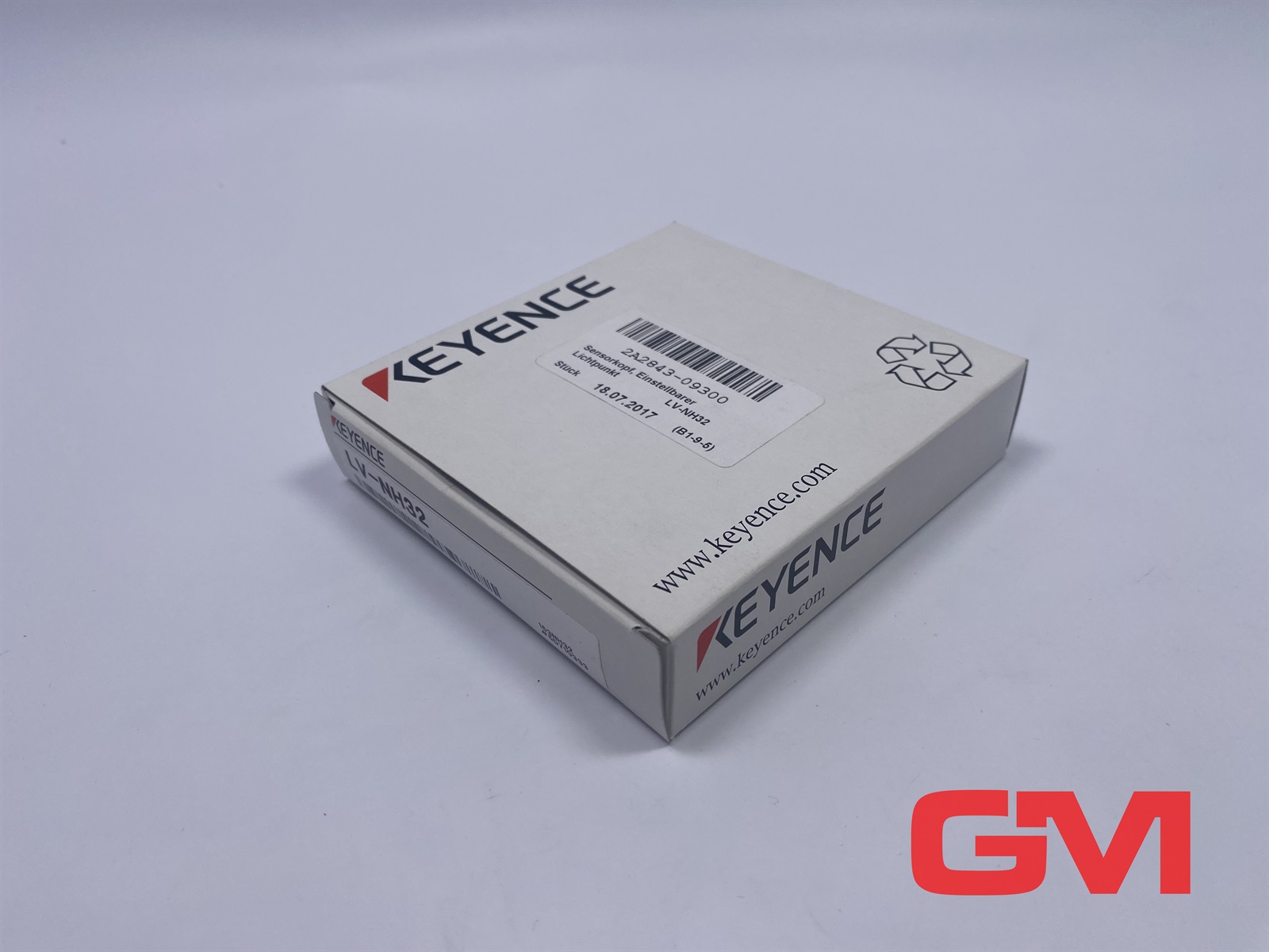 Keyence LV-NH32 LV-NH32 Sensor Head, Spot Reflective, Adjustable Beam Spot — Optische & optoelektronische Sensoren