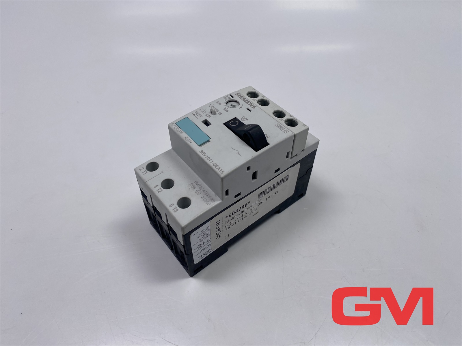 Siemens 3RV1011-0EA15 CIRCUIT-BREAKER SIZE S00 — Circuit Breakers & Fuses
