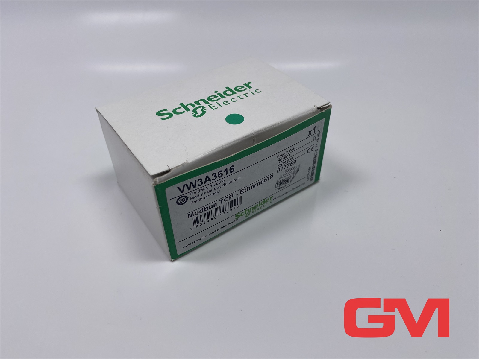 Schneider Electric VW3A3616 communication module Modbus TCP and Ethernet IP, Altivar, 10 or 100Mbps, 2 x RJ45 connectors — I/O remoto e comunicazione