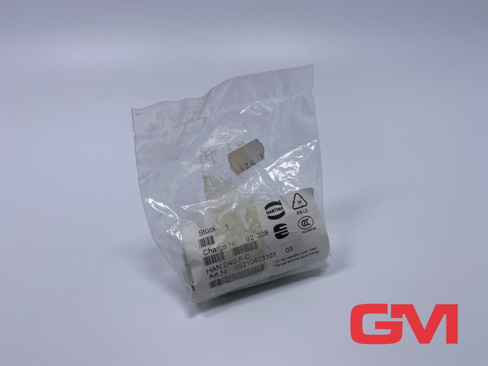 Harting 9210403101 Han D® Female Crimp Insert — Connettori e spine