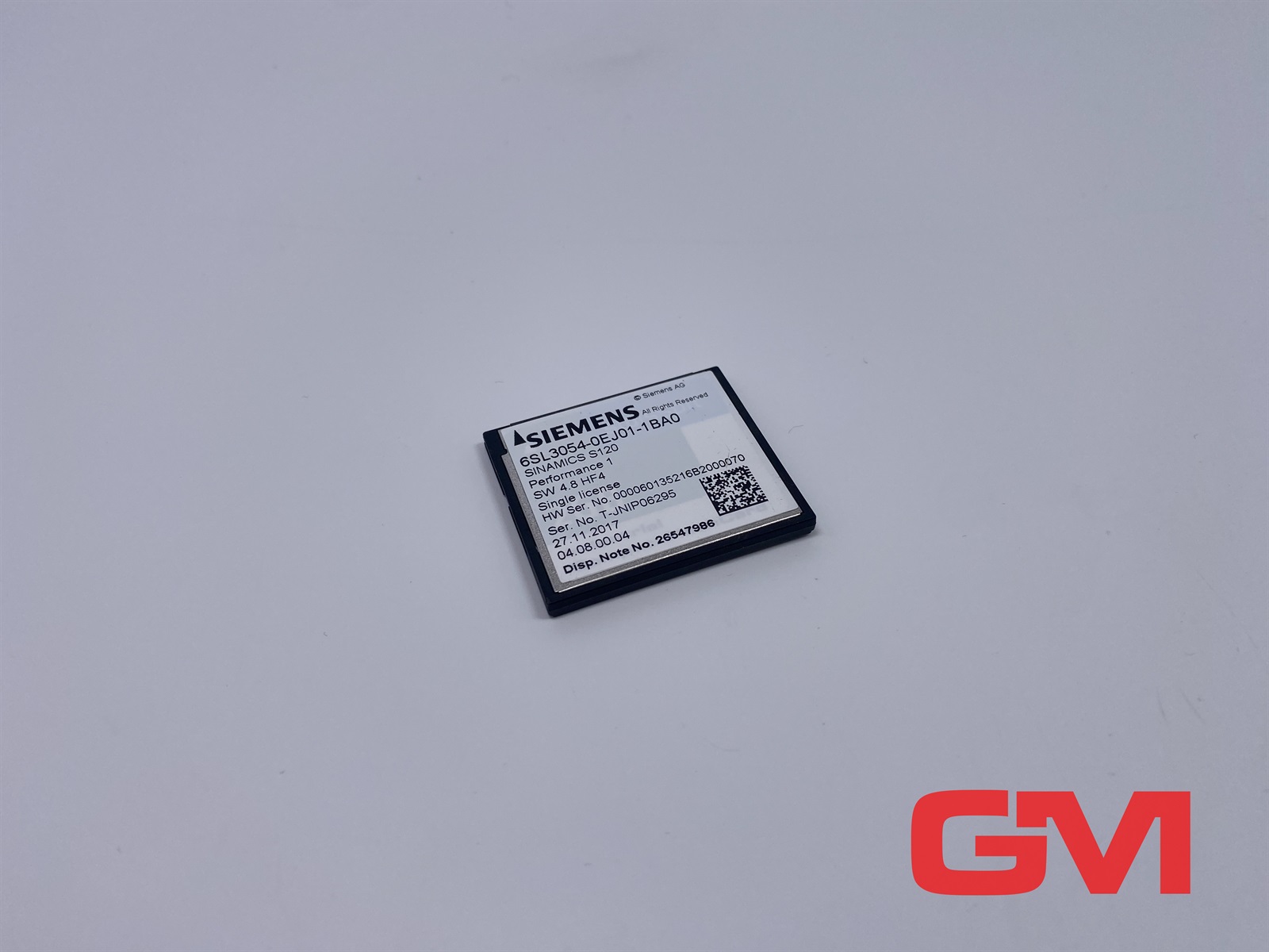 Siemens 6SL3054-0EJ01-1BA0 SINAMICS S120 CompactFlash Card with Performance Extension V4.8 — PLC