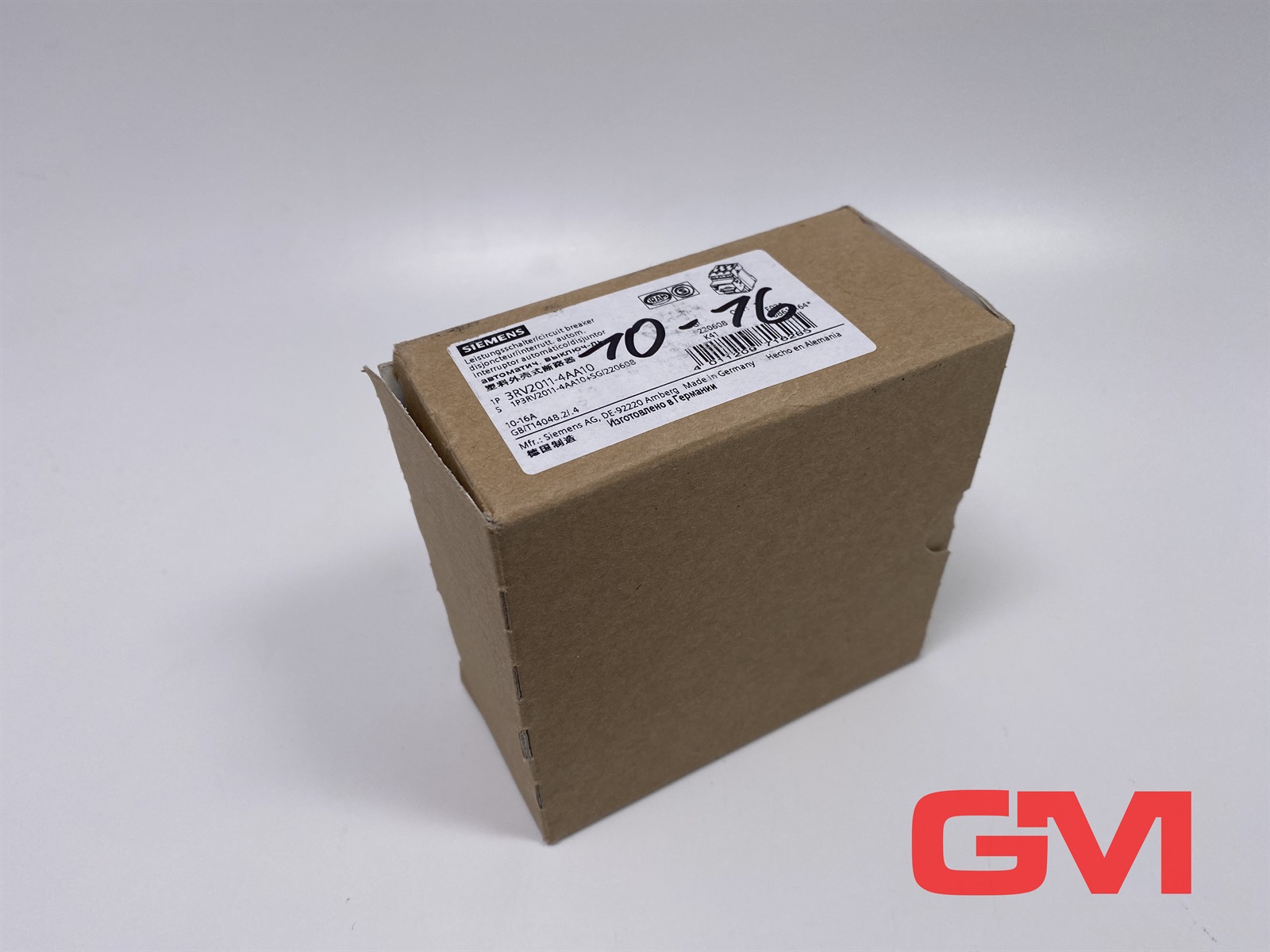 3RV2011-4AA10 Siemens, Interruptores automáticos y fusibles