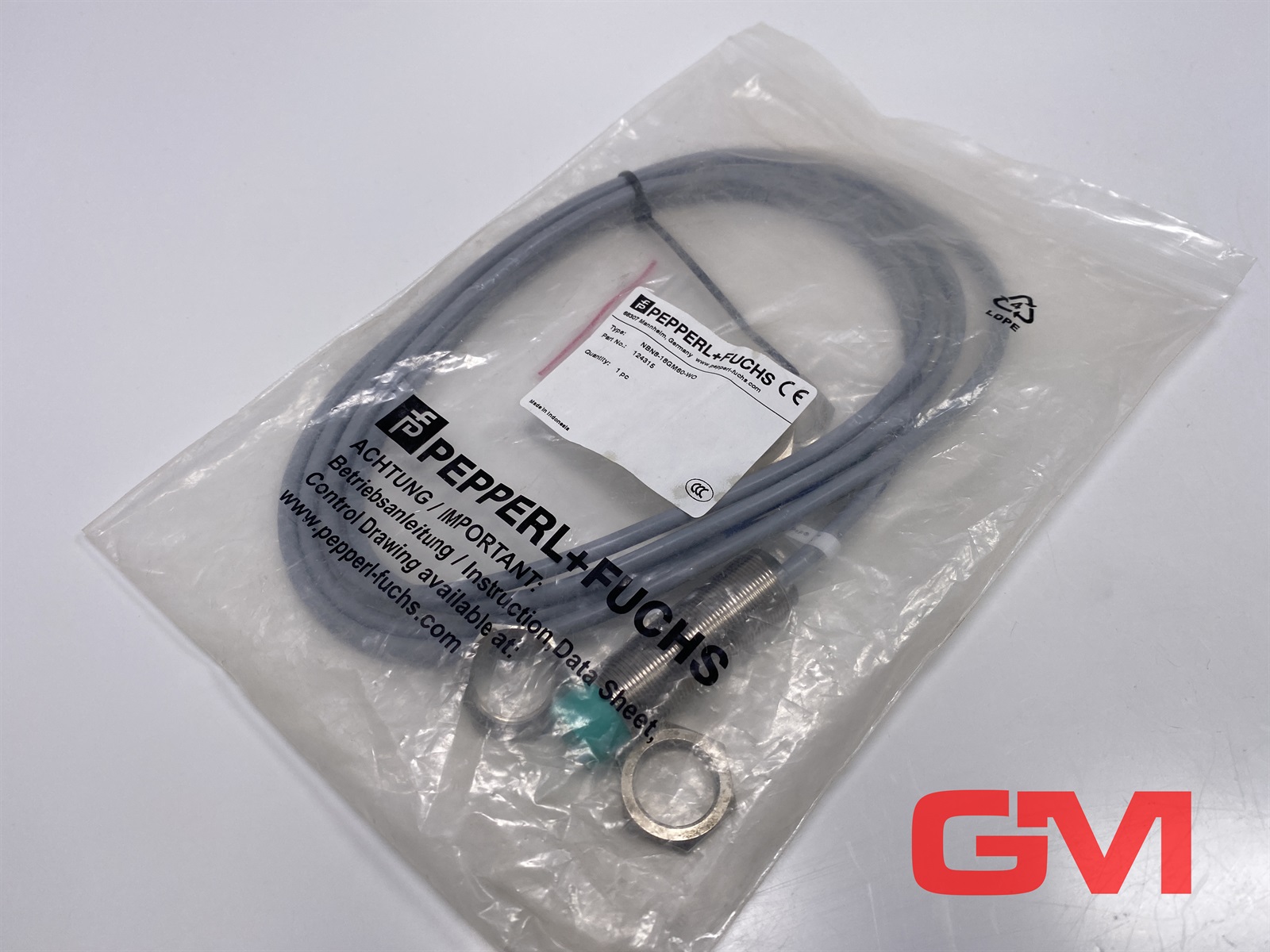 Pepperl+Fuchs 124315 FuchsProximity Sensor - High Accuracy Detection — Accesorios generales