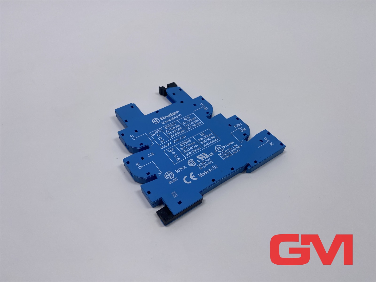 Finder 93.61.7.024 93.61.7.024 Relay Socket with LED and EMC Circuit — Contactors & Relays
