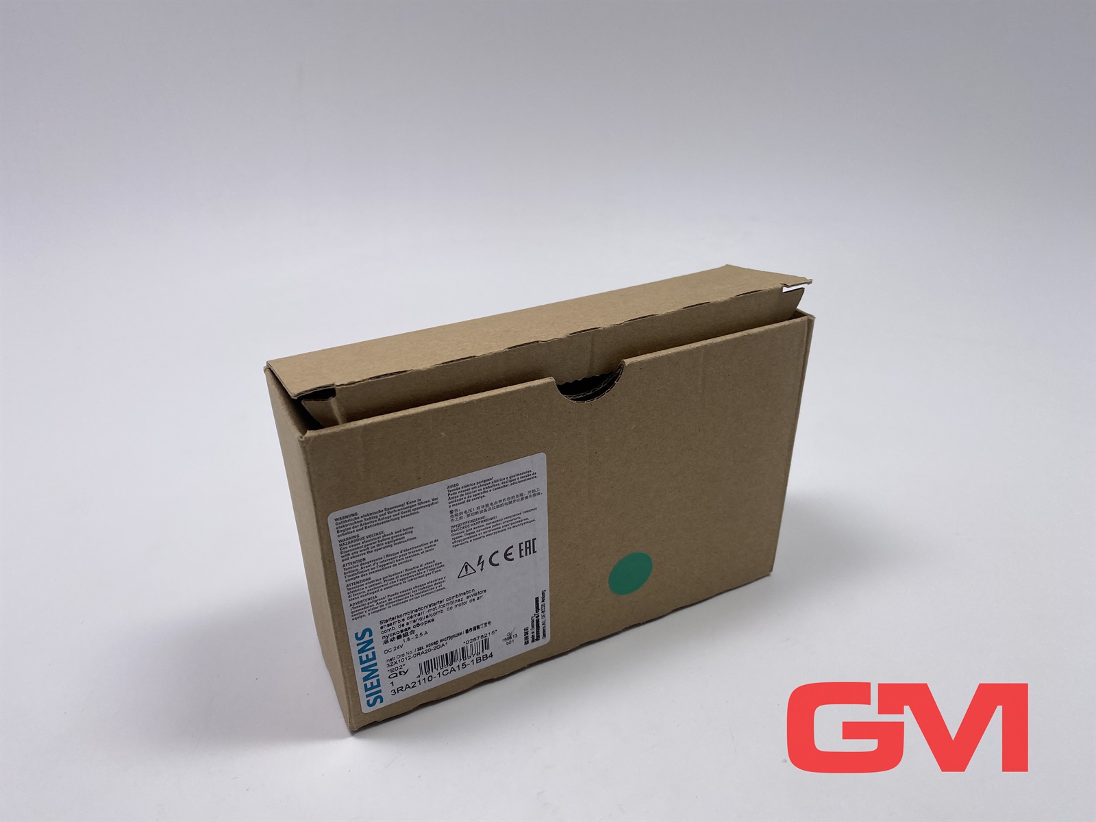 Siemens 3RA2110-1CA15-1BB4 DOL Load Feeder Fuseless, Direct-on-line Starting 400 V AC, Size S00 1.80...2.50 A 24 V DC Screw Terminal — Electric Motors