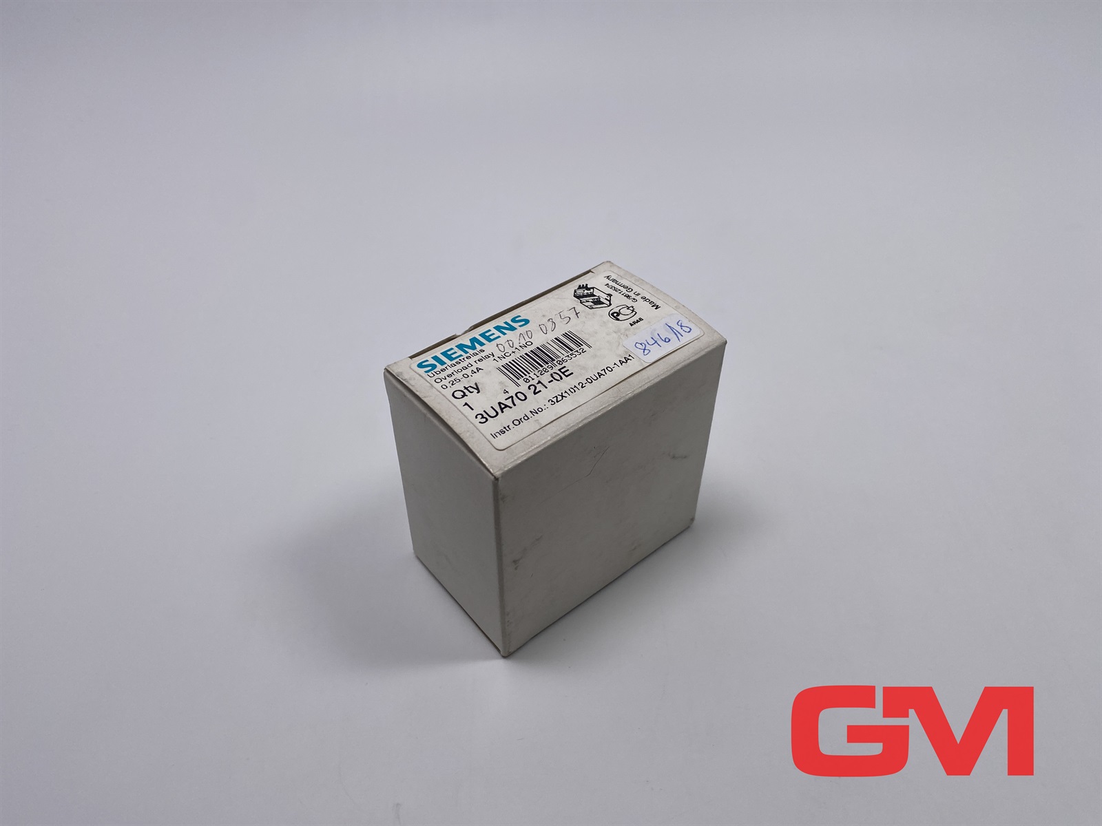 Siemens 3UA5400-2Q Rel&egrave; Di Sovraccarico &ndash; Nuovo Made In Germany