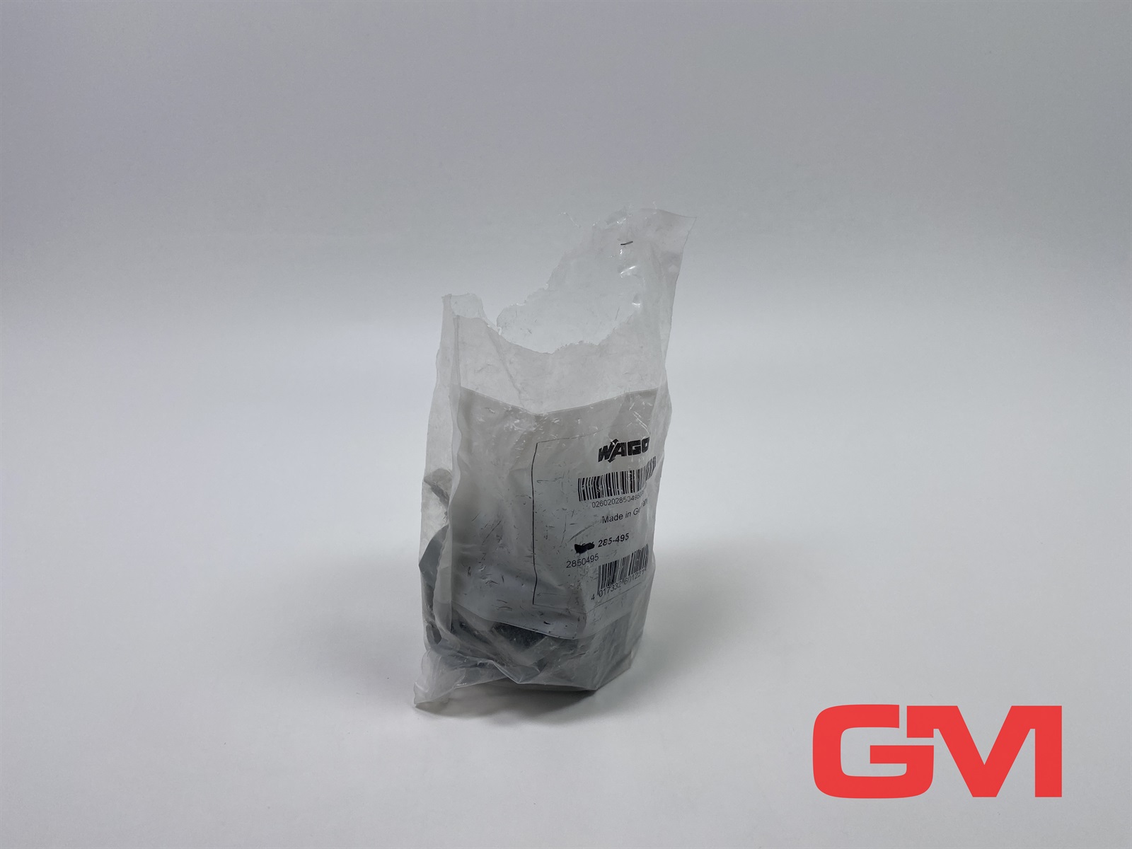 Wago 285-495 Jumper; insulated; gray — Reihenklemmen / Klemmleisten