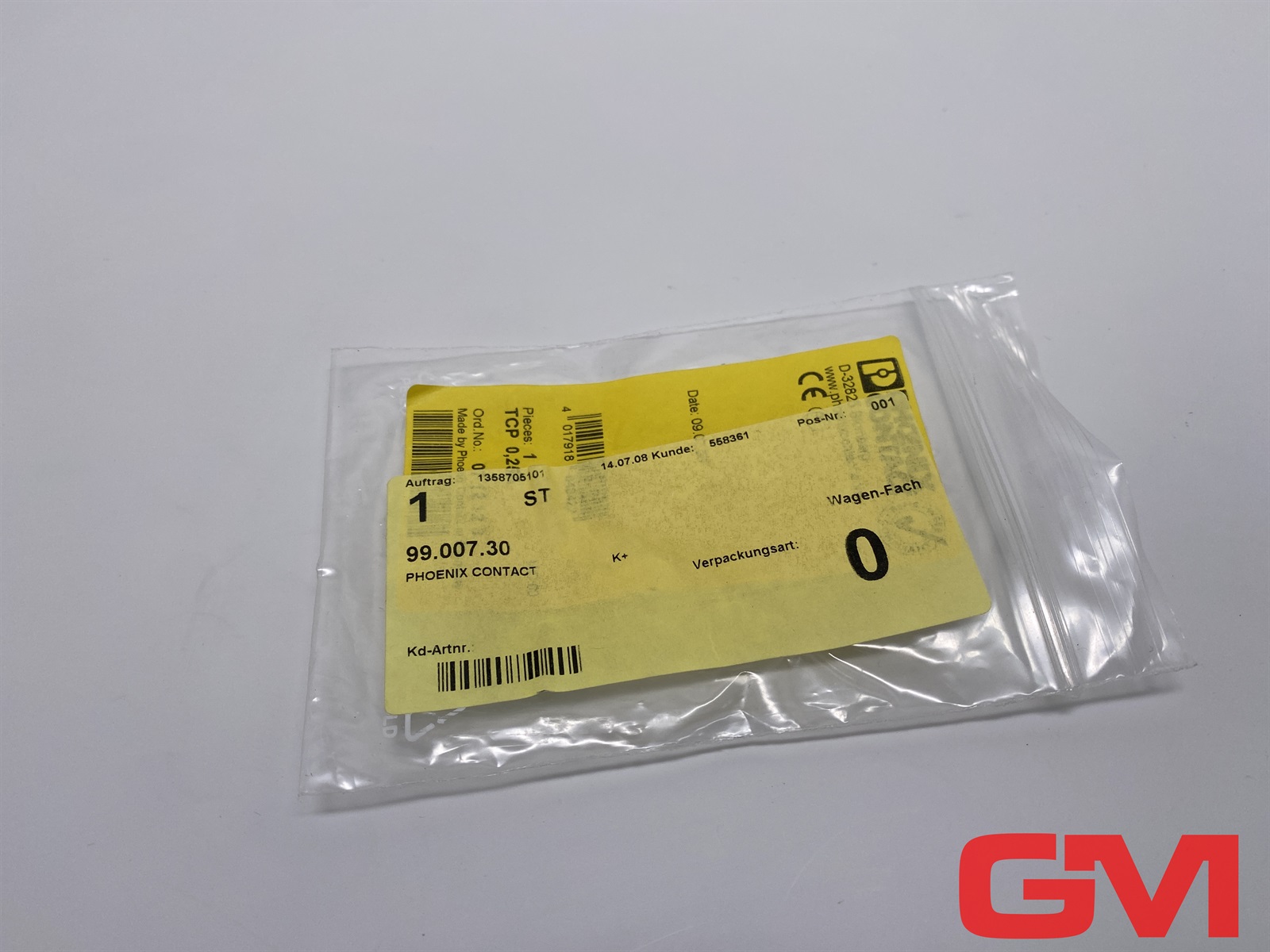 Phoenix Contact 0712123 Thermal device circuit breaker - TCP 0,25A - 0712123 — Morsettiere