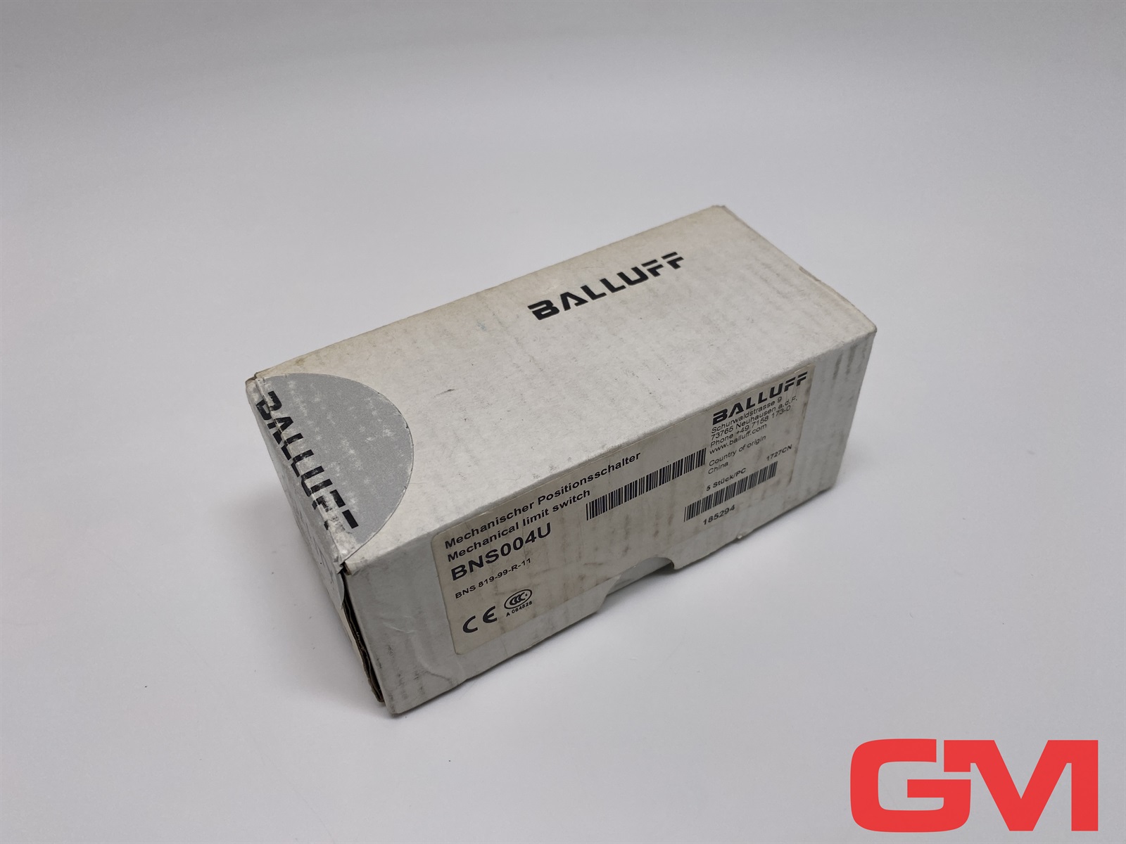 Balluff BNS004U Mechanical single position limit switches - BNS004U — Switches & Modular Apparatus