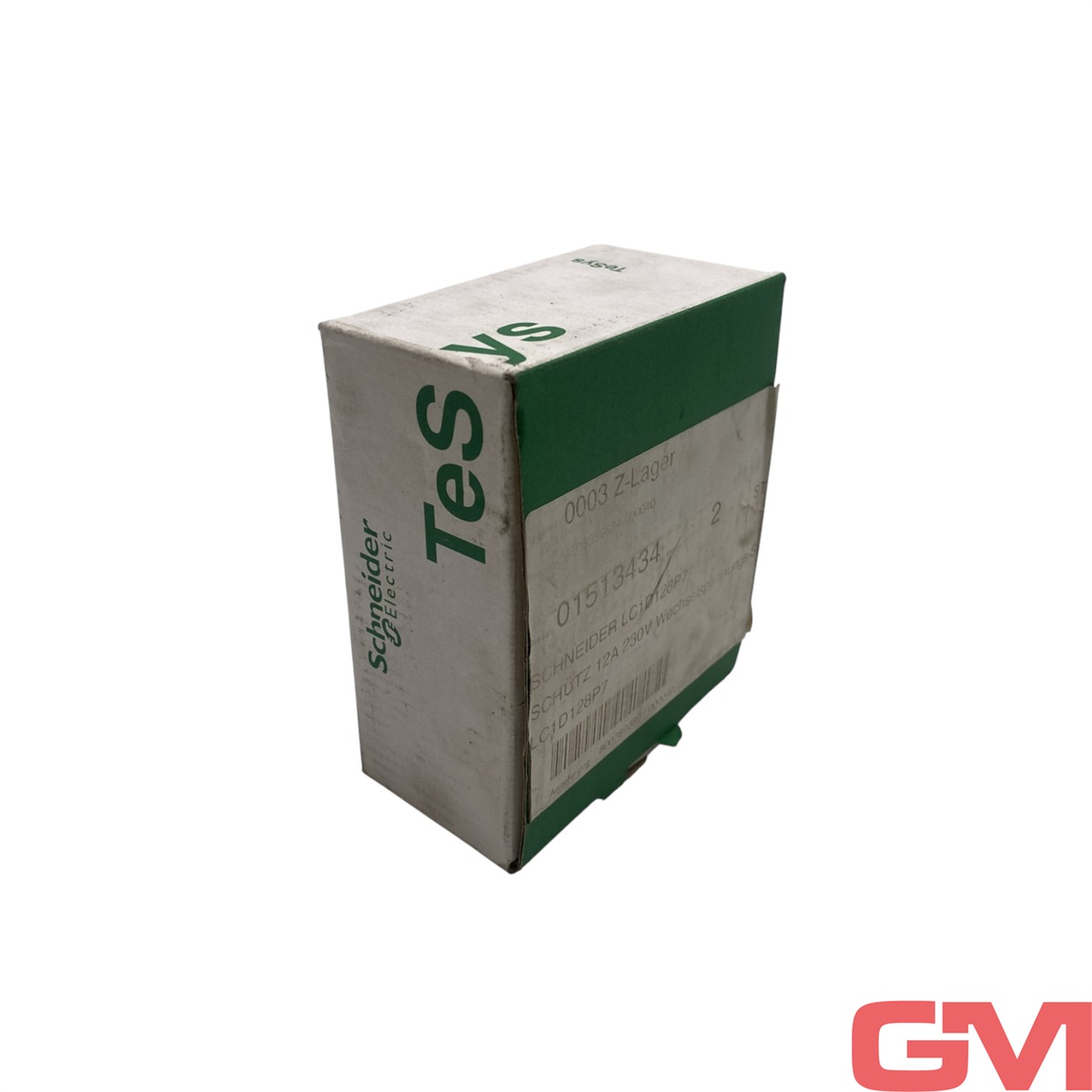 Schneider Electric LC1D128P7 IEC contactor, TeSys Deca, nonreversing, 25A resistive, 4 pole, 2 NO and 2 NC, 230VAC 50/60Hz coil, open style — Contactores y relés