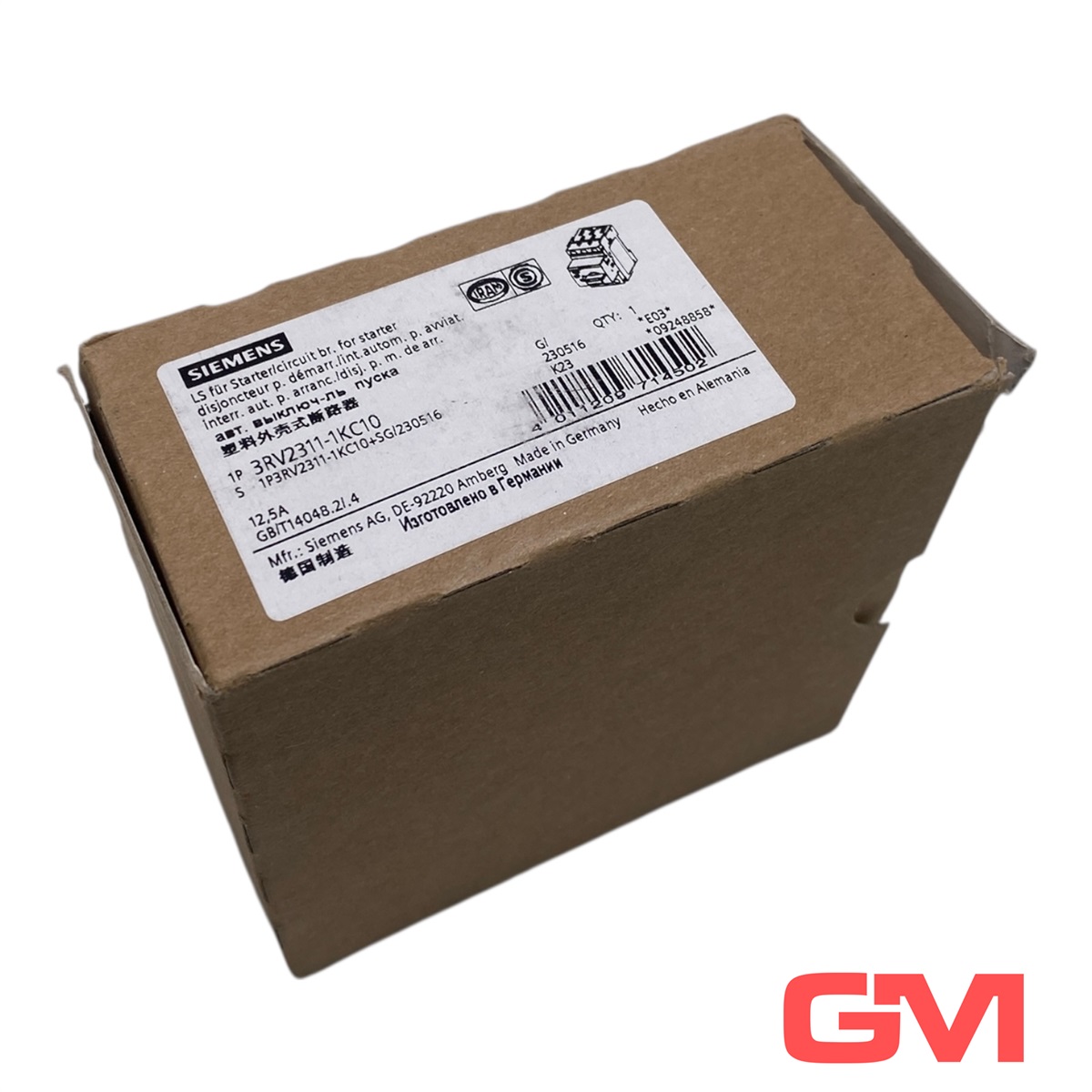3RV2311-1KC10 Siemens, Interruttori automatici e fusibili