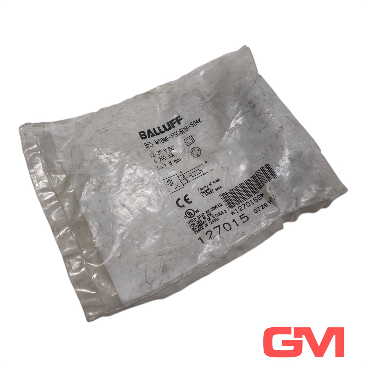Balluff BES008M Inductive standard sensors with preferred types BES M18MI-PSC80B-S04K — Proximity & Inductive Sensors