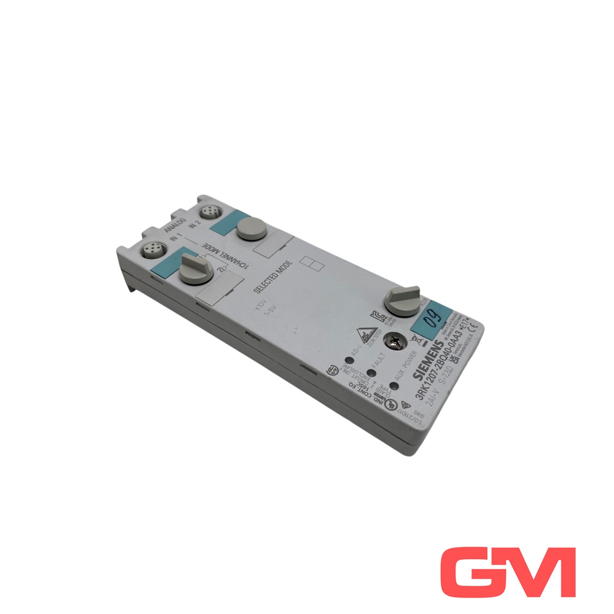 Siemens 3RK1207-2BQ40-0AA3 3S-I ANALOG INPUT MOD, +/-0-10V, S7 — PLCs