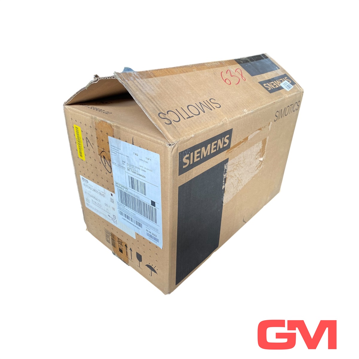 Siemens 1FK7042-2AF71-1RH0 MOTOR, SYNC, 3AC, 3NM, 0.82KW, 3000RPM — Electric Motors