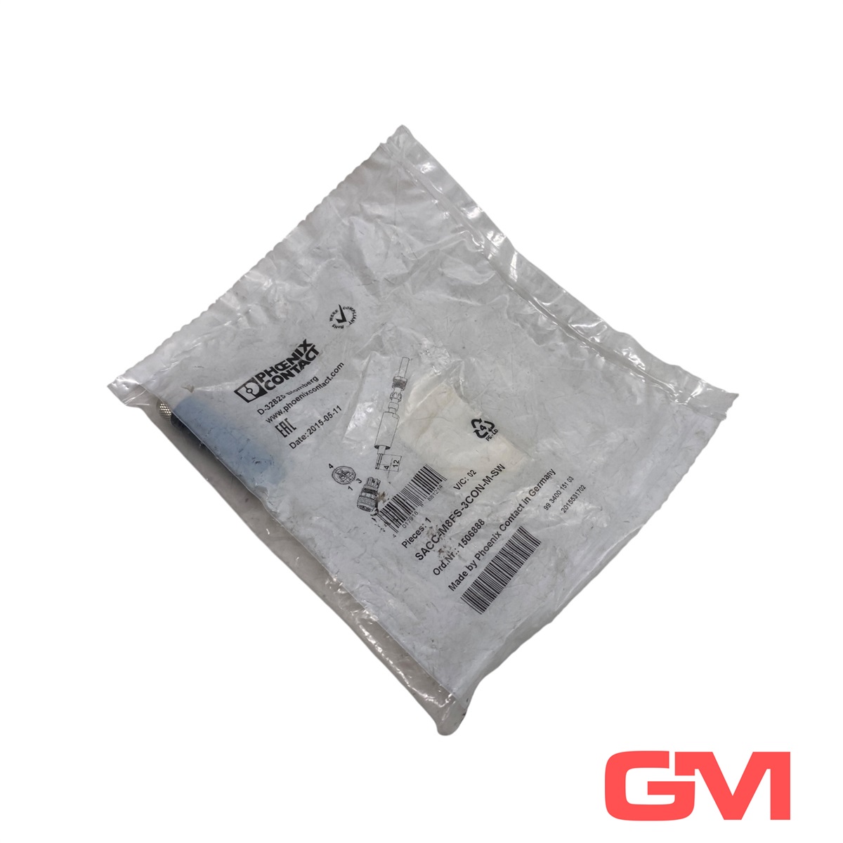 Phoenix Contact 1506888 SACC-M 8FS-3CON-M-SW - Connector — Connettori e spine
