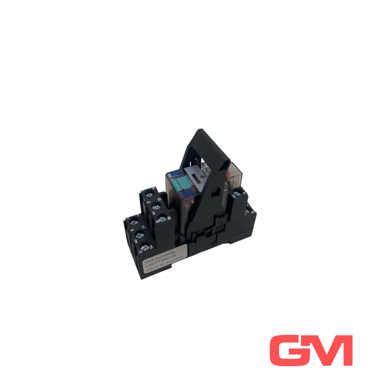 Siemens LZS:PT3A5L24 Complete Unit 24VDC Plug-in Relay with LED Module — Contactors & Relays