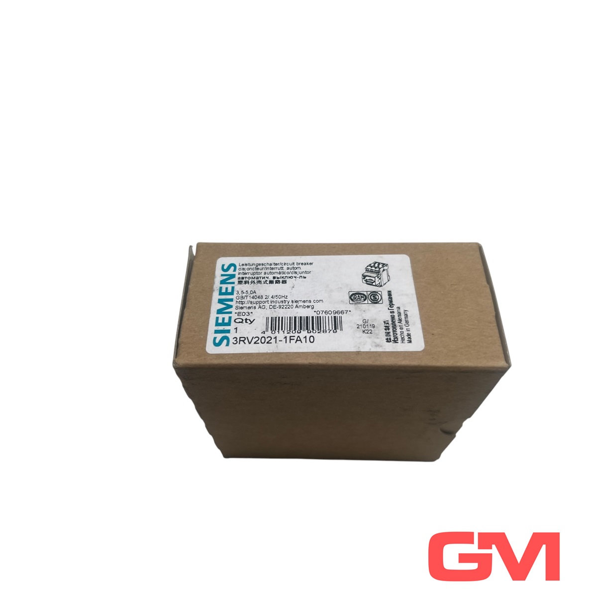 3RV2021-1FA10 Siemens, Interruptores automáticos y fusibles