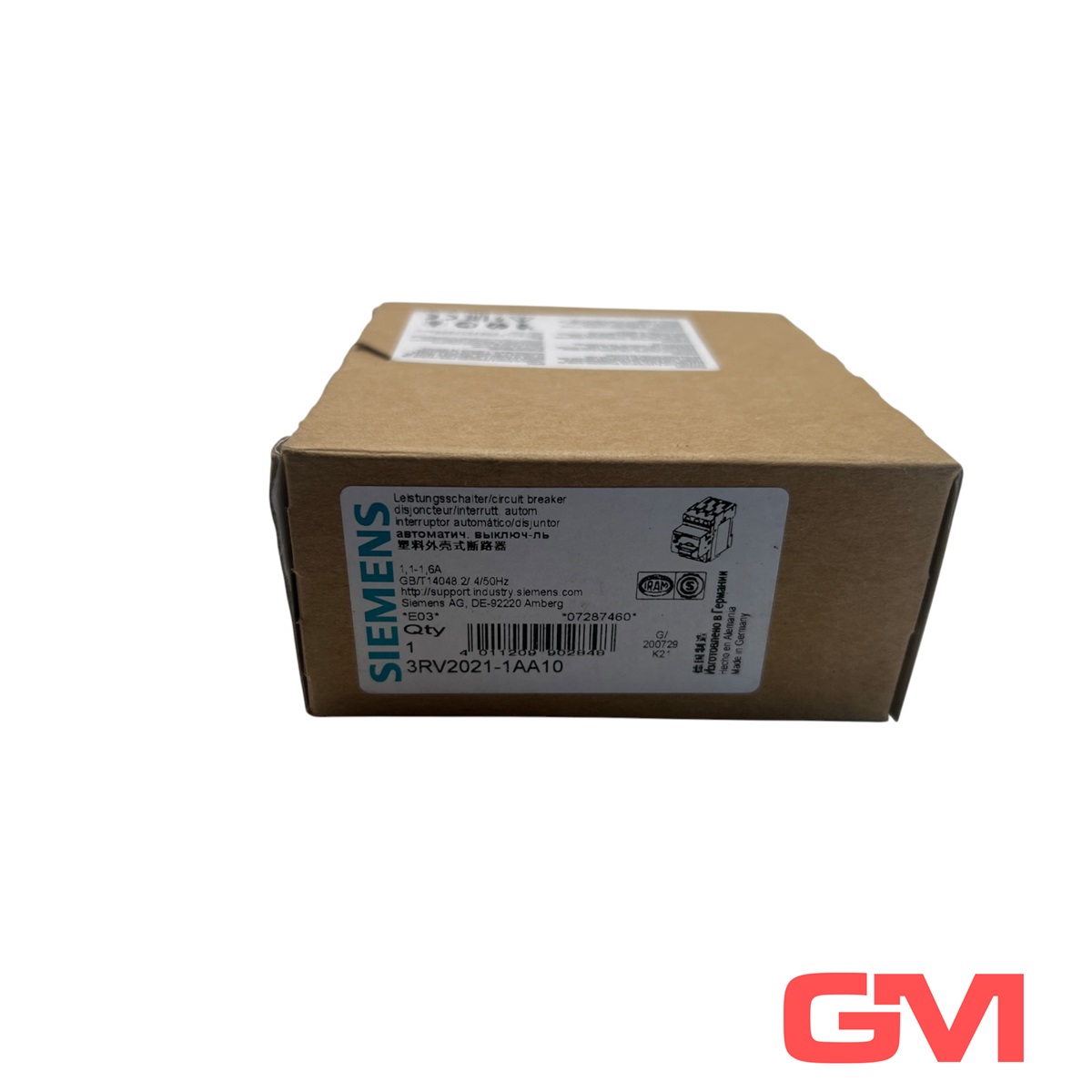 3RV2021-1AA10 Siemens, Interruptores automáticos y fusibles