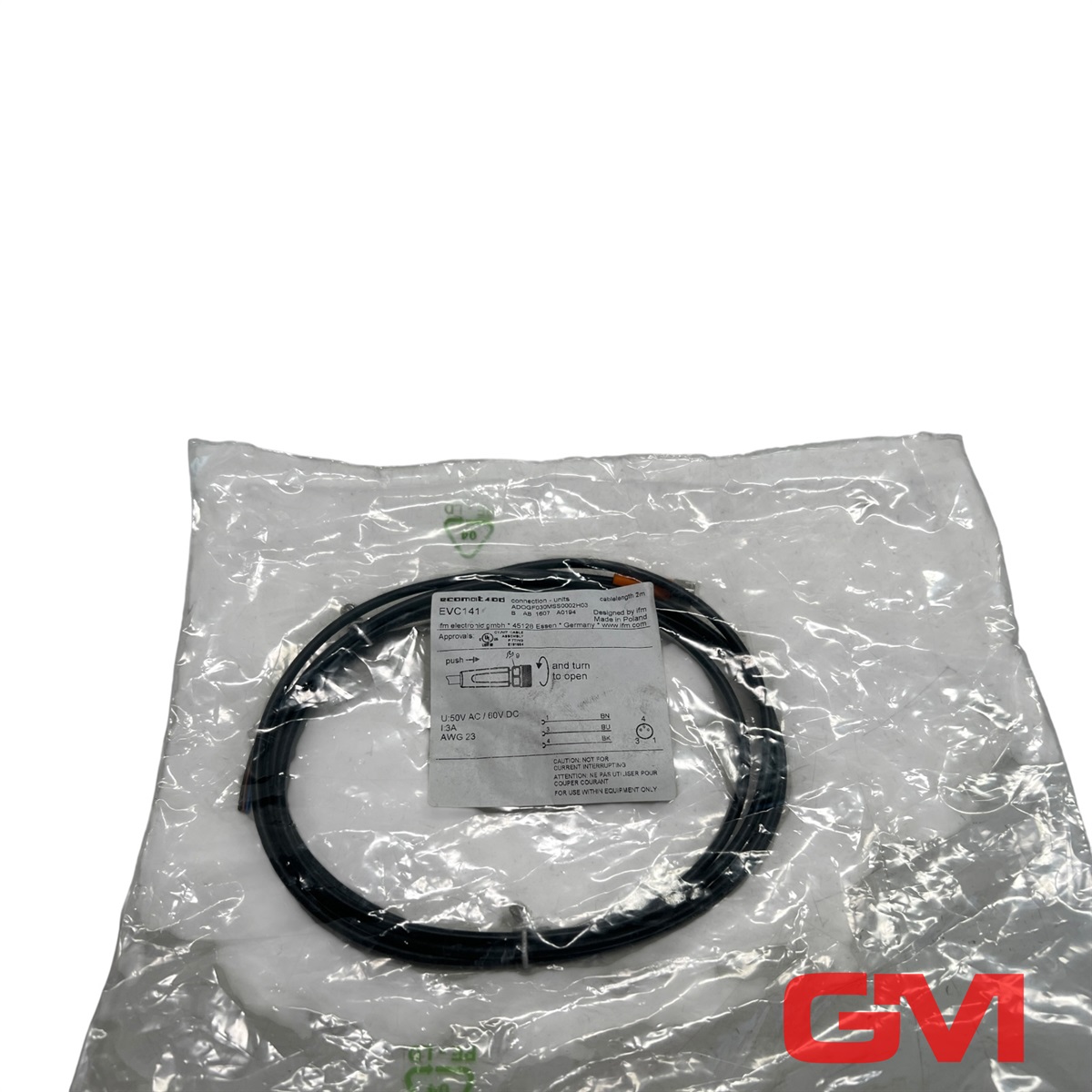 EVC141 IFM, Connectors & Plugs