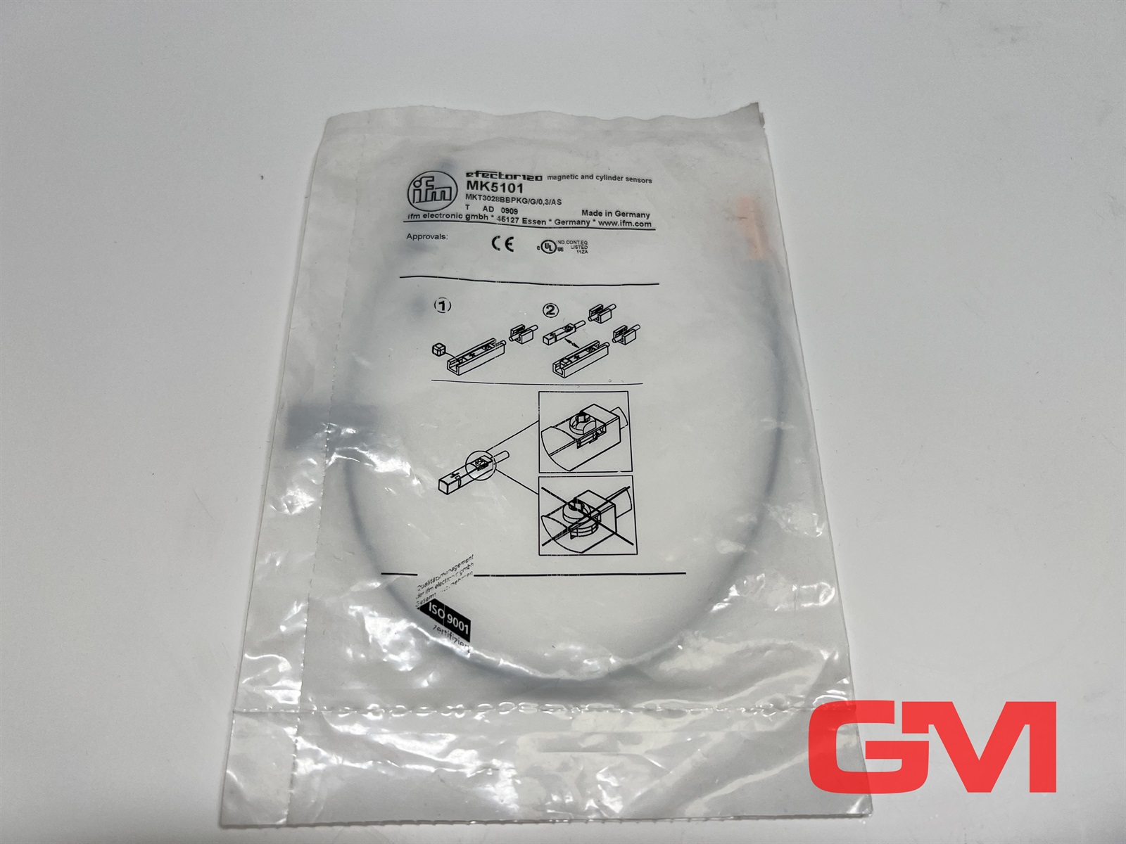 IFM TNutZylindersensor MK5101 Tslot cylinder sensor MKT3028BBPOG/G/0,3M/ZH/AS