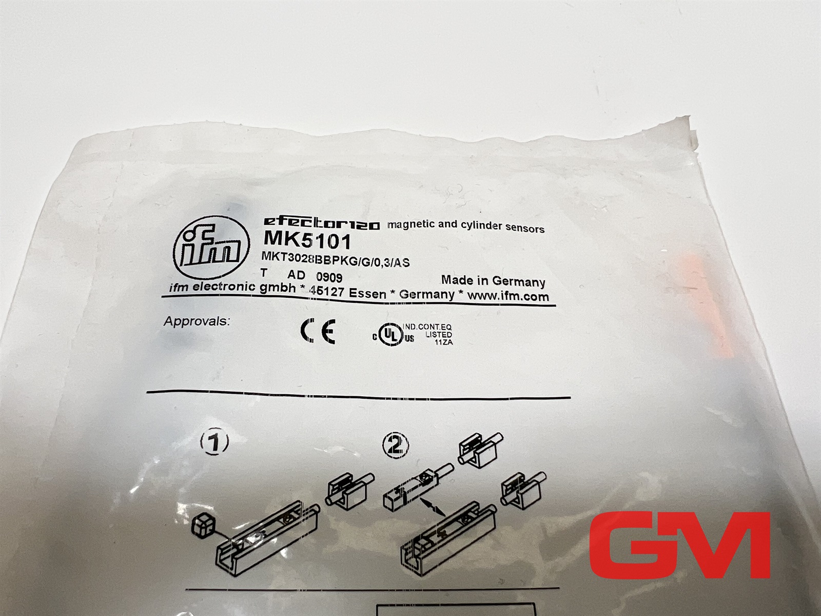 IFM TNutZylindersensor MK5101 Tslot cylinder sensor MKT3028BBPOG/G/0,3M/ZH/AS