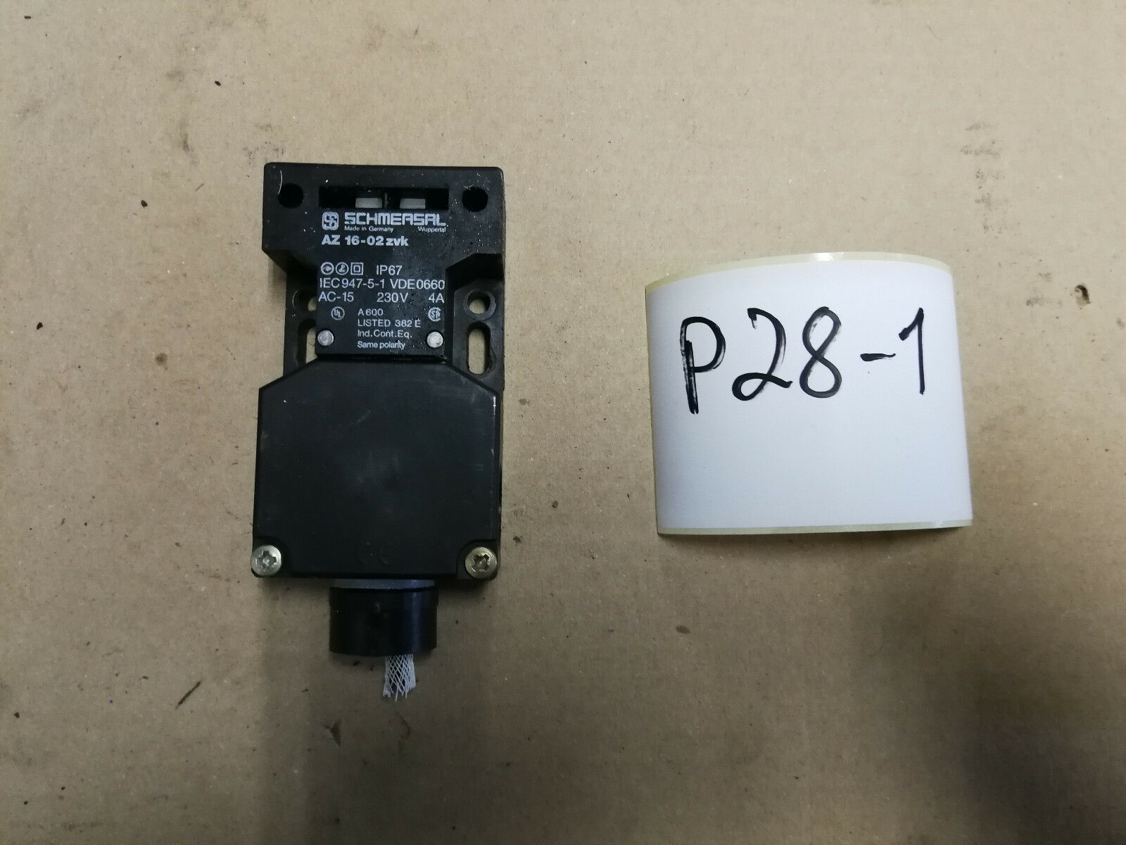 AZ16-02ZVK Schmersal