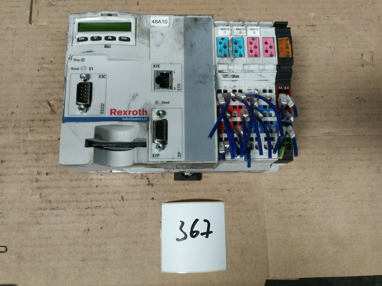 CML20.1-NP-120-NA-NNNN-NW Bosch Rexroth, Sterowanie i HMI
