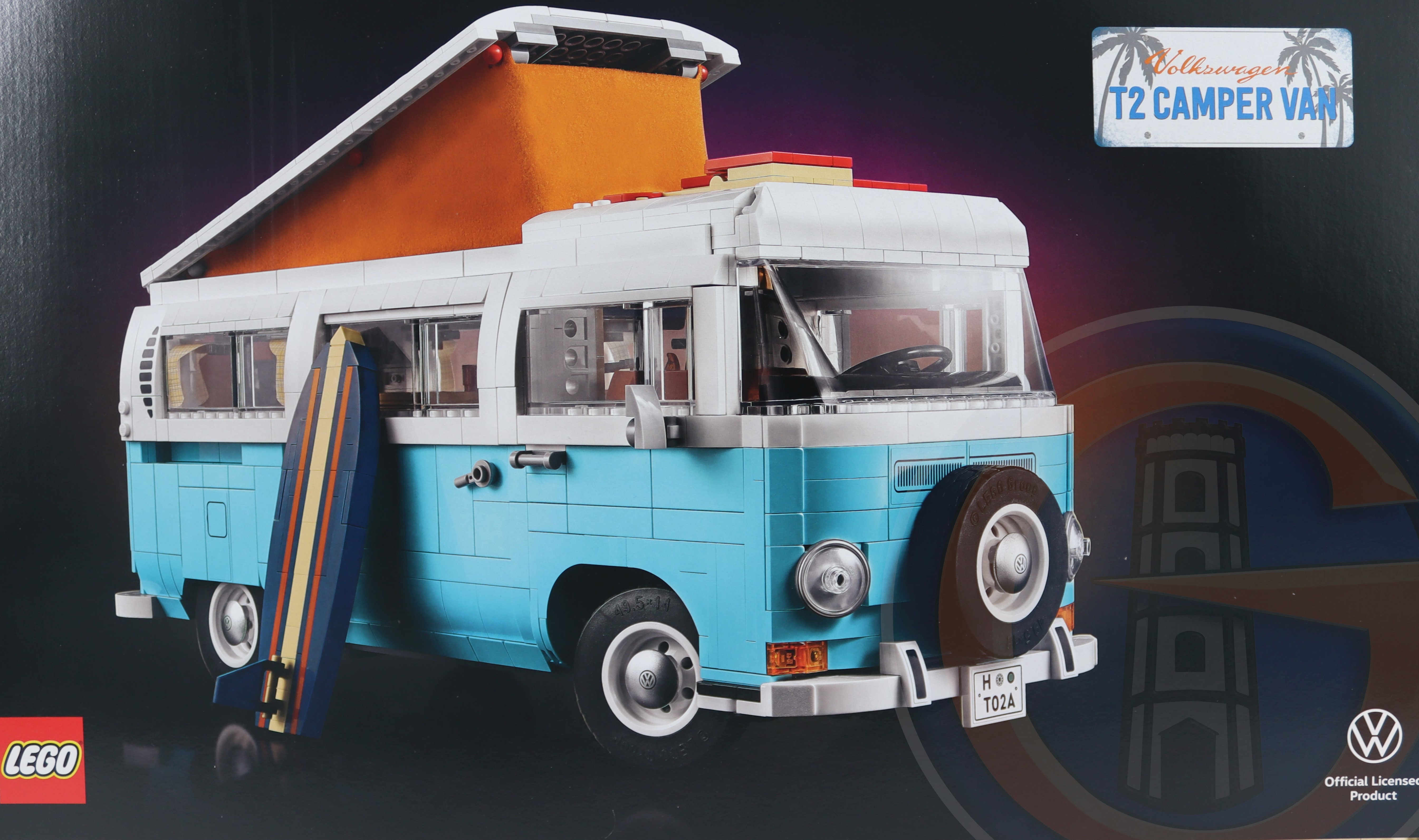 Original LEGO® Volkswagen T2 Campingbus Bausatz 10279 7E9099320