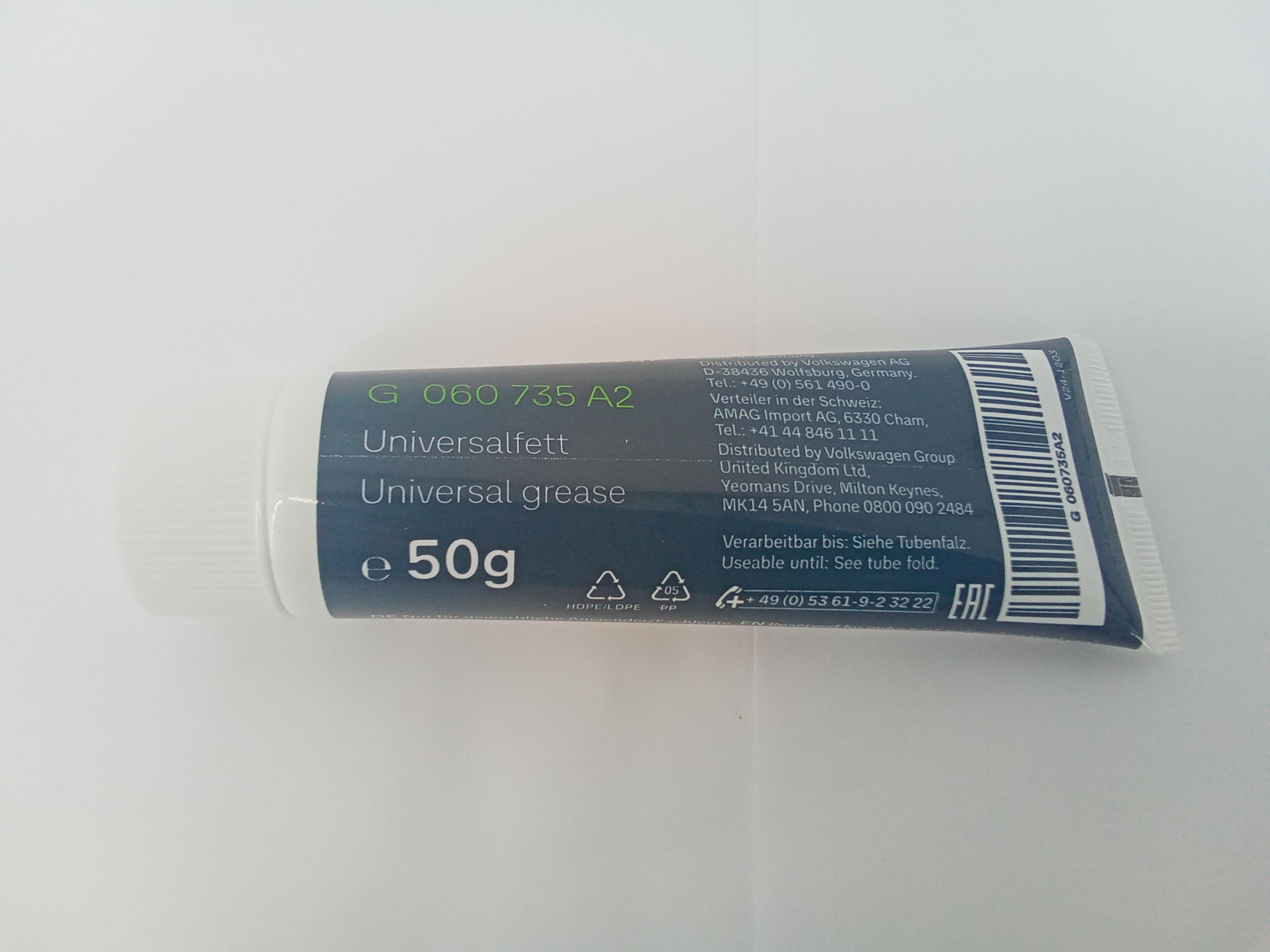 Original VW Audi Seat Skoda Universal Fett Universalfett Schmierfett Antriebswelle G060735A2