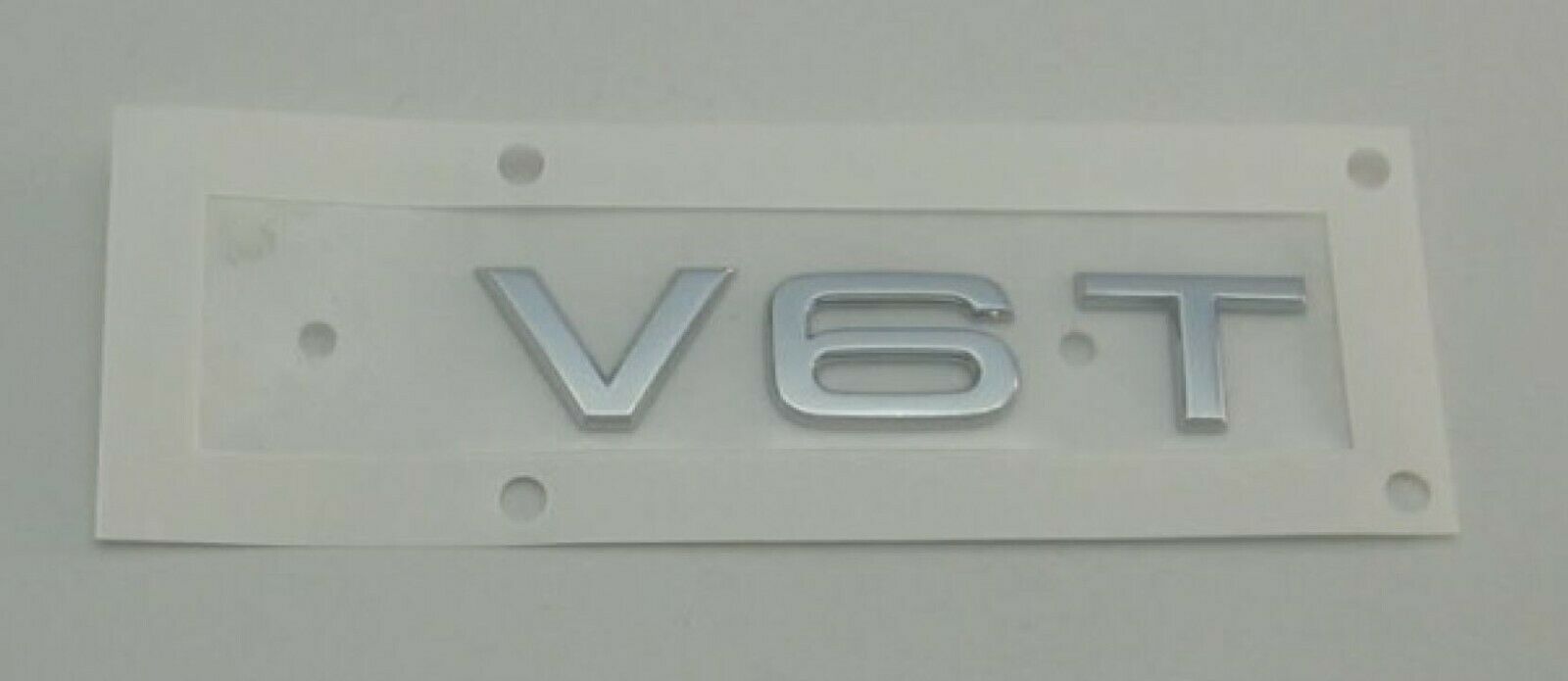 Original Audi A4 A6 Q5 "V6T" Plakette Kotflügel Schriftzug Emblem Logo 8K0853601
