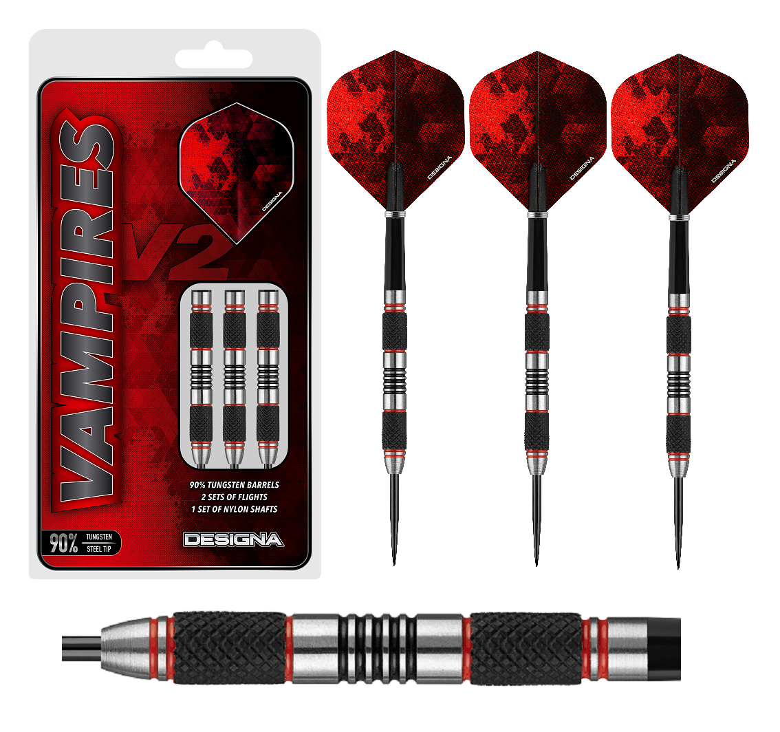 Designa Darts - Vampire V2 M1 - Steeldart