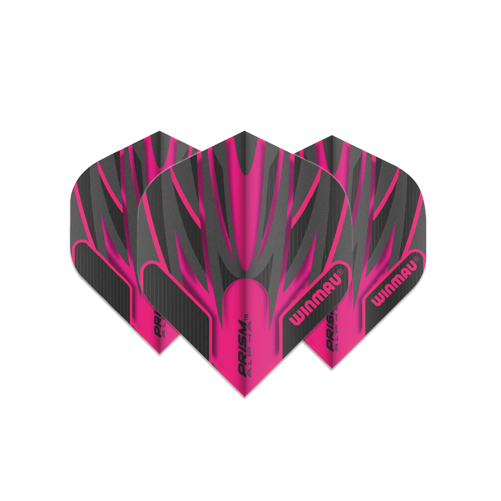 Winmau Flight - Prism Alpha Black Pink