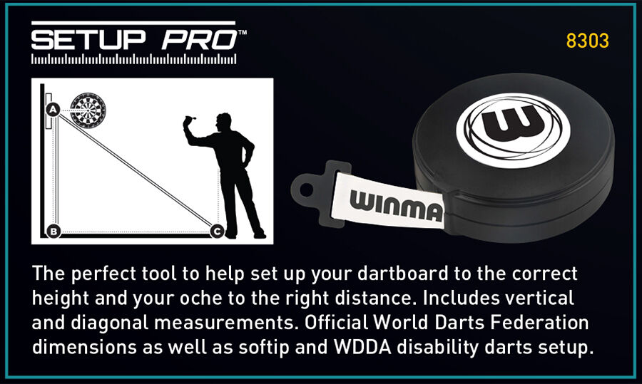 Winmau - Setup Pro - Massband - Dart