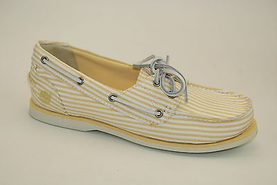 Timberland Classic 2-Eye Canvas Boat Shoes Segelschuhe Deckschuhe Damen Schuhe