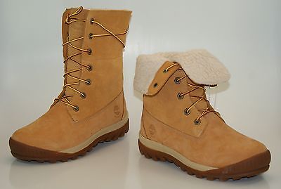 Timberland Woodhaven Roll Down Waterproof Winter Stiefel Boots Damen 8745B