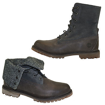 Timberland Authentics Fold Down Boots Stiefel Stiefeletten Schnürstiefel A117G