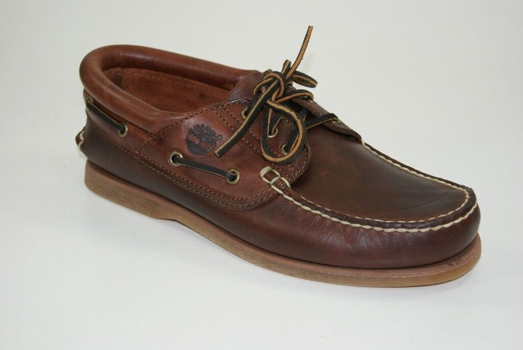 Timberland Segelschuhe 3-Eye Classic Boat Shoes Deckschuhe Herren Schuhe 76015
