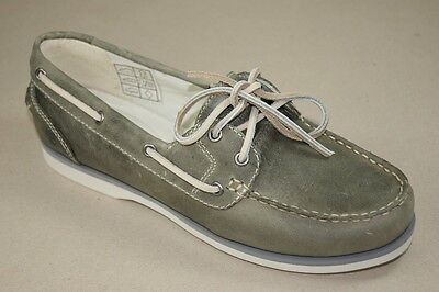 Timberland Segelschuhe Amherst 2-Eye Classic Boat Schuhe Damen Mokassins 27618