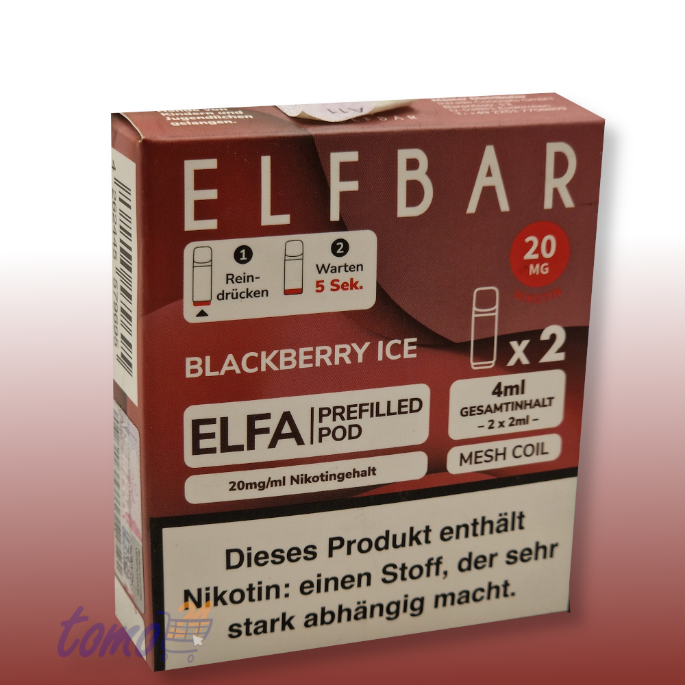 Elfa 600 Elfbar Elfa 600 E-Zigaretten E-Liquid Pods / Akku wählbar | eBay.de