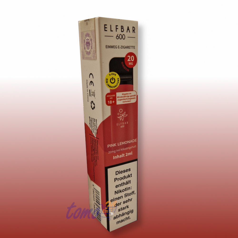 Einweg E Zigarette - ELF Bar 600 CP - Grape - ohne Nikotin - eLiquid online  kaufen | eBay.de