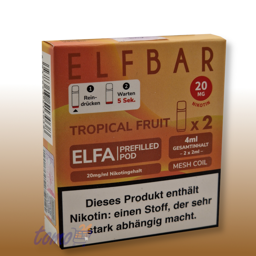 Elfa 600 Elfbar Elfa 600 E-Zigaretten E-Liquid Pods / Akku wählbar | eBay.de