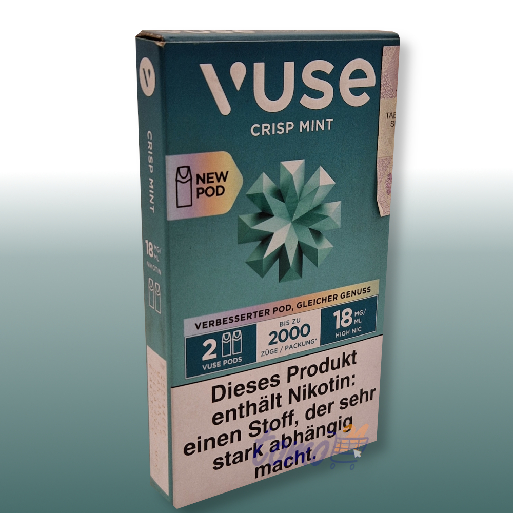 vuse ultra sperre Vuse Pod Crisp Mint Chilled Mint Pro Pods by Vuse main image 0