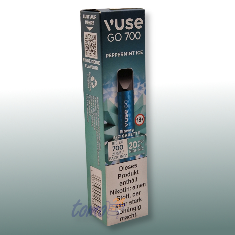 Vuse Go 700 Einweg E-Zigarette 700 Züge Nikotin und Geschmäcker Wählbar - Bild 8 von 11